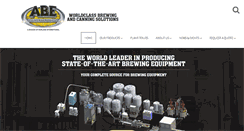 Desktop Screenshot of americanbeerequipment.com